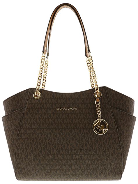 michael kors tasche braun jet set travel designer tasche